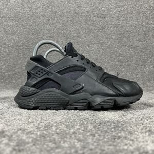 Nike Air Huarache DH4439-001 Women’s Size 7 Triple Black Running Shoes Used
